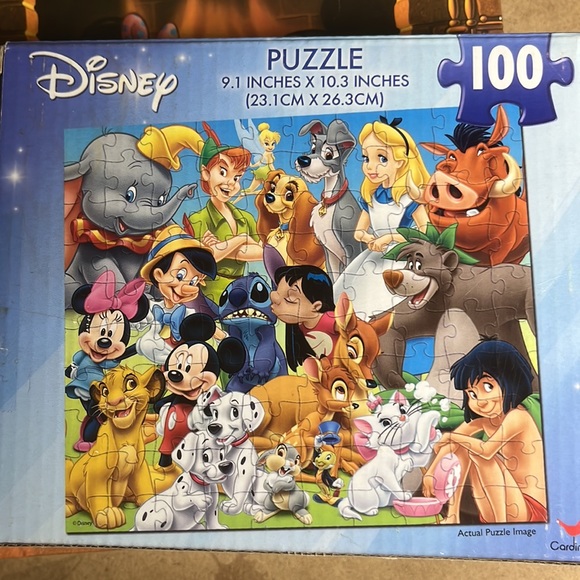 2 🧩🧩100 piece Disney Friends puzzles. The collection of friends is new. - Picture 6 of 7